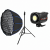 Студийный комплект освещения COB CQ-500 (3200K–6500K) + Octobox BobbyStudio 90 см с сотами + Стойка 2.8 м