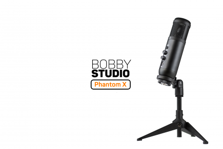 Конденсаторный USB микрофон BobbyStudio Phantom X