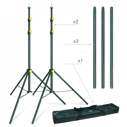 Стойка ворота, держатель для фона Linсo Zenith 2×2 М + Чехол ( 6 кг нагрузка )