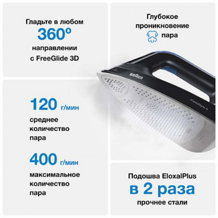 ПАРОГЕНЕРАТОР BRAUN IS 5145 BK