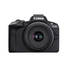 Беззеркальный фотоаппарат Canon EOS R50 Kit RF-S 18-45mm IS STM — 24MP, 4K, Wi-Fi, Bluetooth, поворотный экран